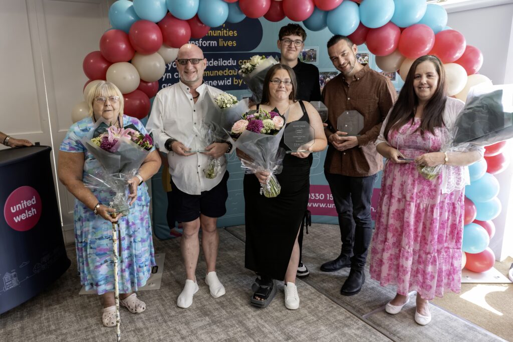 A group of winners at the 2025 Volunteer Awards.